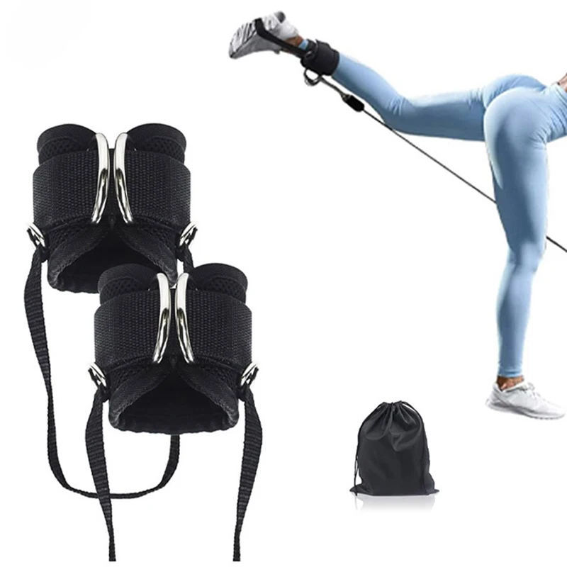 1PC Adjustable Fitness Sports Ankle Cuffs Straps 4 Rings Gym Leg Strength Workouts Pulley with Buckle Multi Purpose Feet Support
1PC Adjustable Fitness Sports Ankle Cuffs Straps 4 Rings Gym Leg Strength Workouts Pulley with Buckle Multi Purpose Feet Support