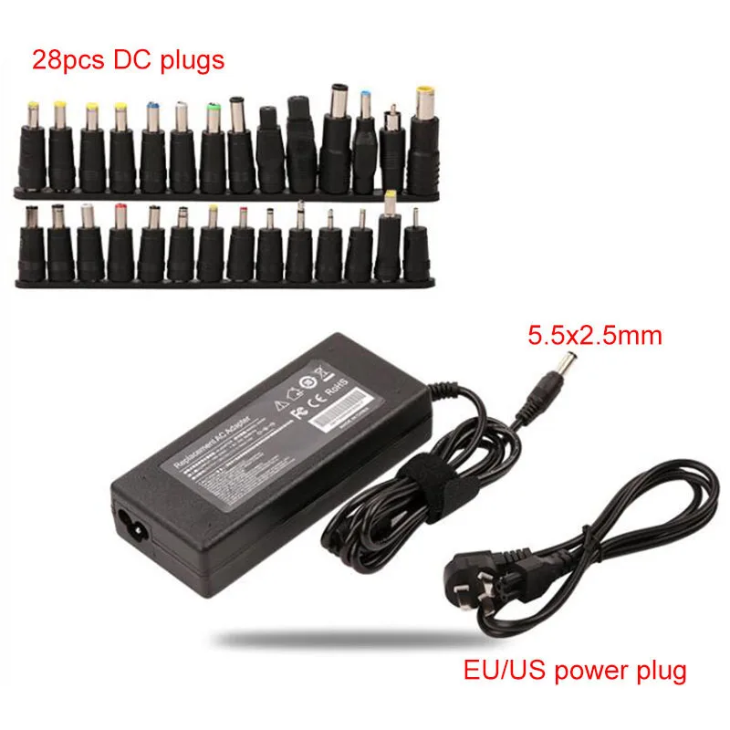 

AC 19V 4.74A 90W Power Adapter supply Charger transformer For Acer Asus Dell HP Lenovo Samsung Toshiba Laptop 18.5V 19.5V 20V P1