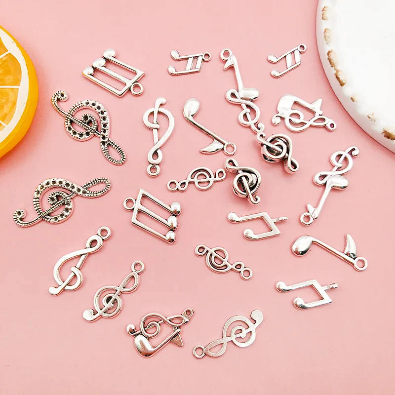 10Pcs Music Notation Jewelry Accessories Necklace Pendant Earring Ornaments Handmade Making Parts Decorative Materials Wholesale
10Pcs Music Notation Jewelry Accessories Necklace Pendant Earring Ornaments Handmade Making Parts Decorative Materials Wholesale