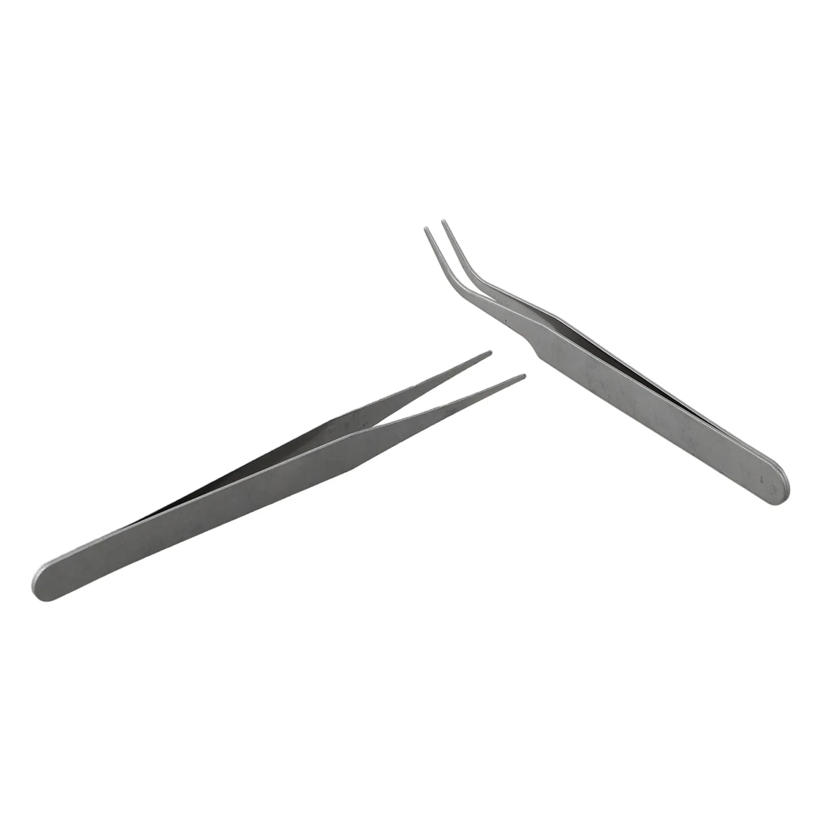 Tip Tweezers 2pcs Tweezers Anti-magnetic Curved Straight Dismantling Maintenance Mini Tweezers For Picking Up Parts
Tip Tweezers 2pcs Tweezers Anti-magnetic Curved Straight Dismantling Maintenance Mini Tweezers For Picking Up Parts