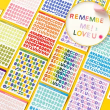 6 Sheets Alphabet Stickers Self Adhesive Letter New Craft Scrapbook Stationery Accessories for Office Home Decor School Supplies 
6 Sheets Alphabet Stickers Self Adhesive Letter New Craft Scrapbook Stationery Accessories for Office Home Decor School Supplies