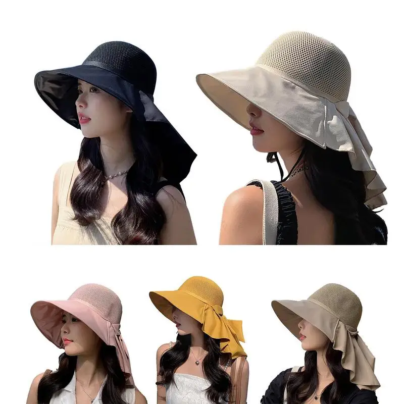 

Fishing Hat For Women Wide Brim Boonie Hats Breathable Summer Hat Uv Protection Bucket Hats Beach Hats For Men And Women