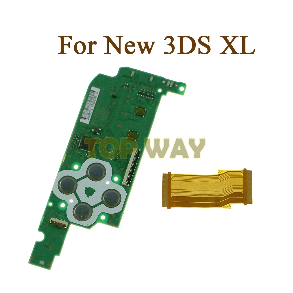 10 шт. оригинальная новинка для консоли 3DS XL LL XL/LL правая функциональная кнопка PCB ABXY плата для нового 3DS
10 шт. оригинальная новинка для консоли 3DS XL LL XL/LL правая функциональная кнопка PCB ABXY плата для нового 3DS