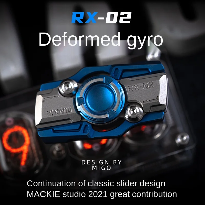 Rx02 Greedy 2 Generation Slider Fingertip Gyro Adult Pressure Relief Toy EDC High Speed Rotation
Rx02 Greedy 2 Generation Slider Fingertip Gyro Adult Pressure Relief Toy EDC High Speed Rotation