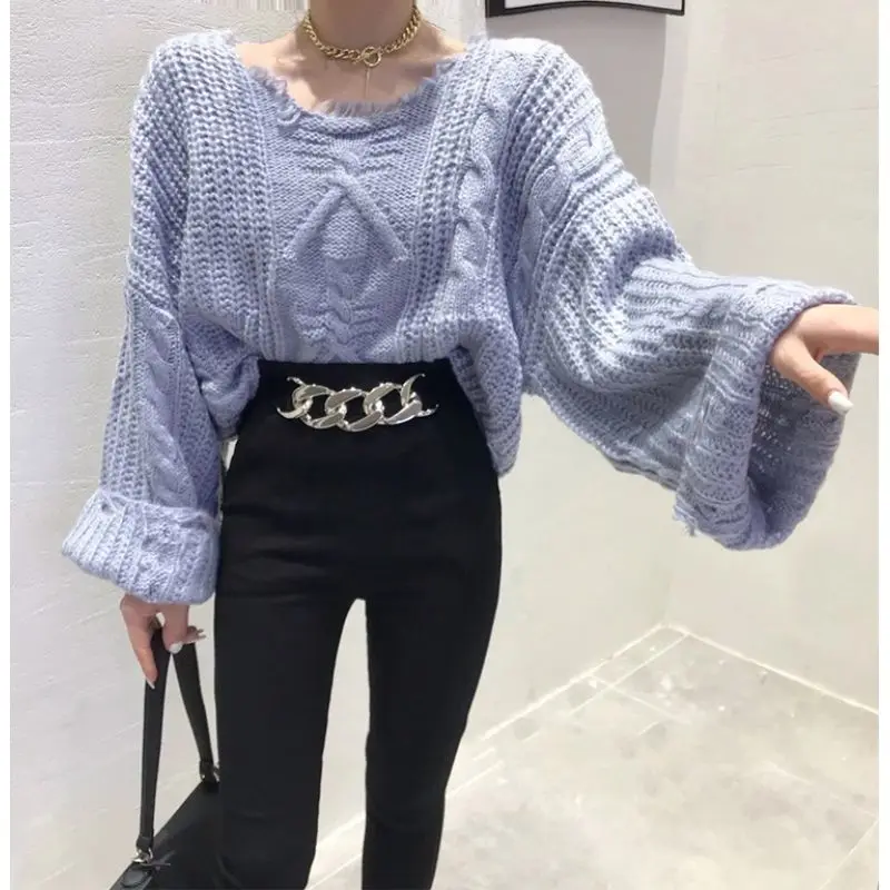 Luxurious Woman Sweater Long Sleeve Knitting Tops Korean Fashion Pullover Loose Jacket Coats Y2k Clothes
Luxurious Woman Sweater Long Sleeve Knitting Tops Korean Fashion Pullover Loose Jacket Coats Y2k Clothes