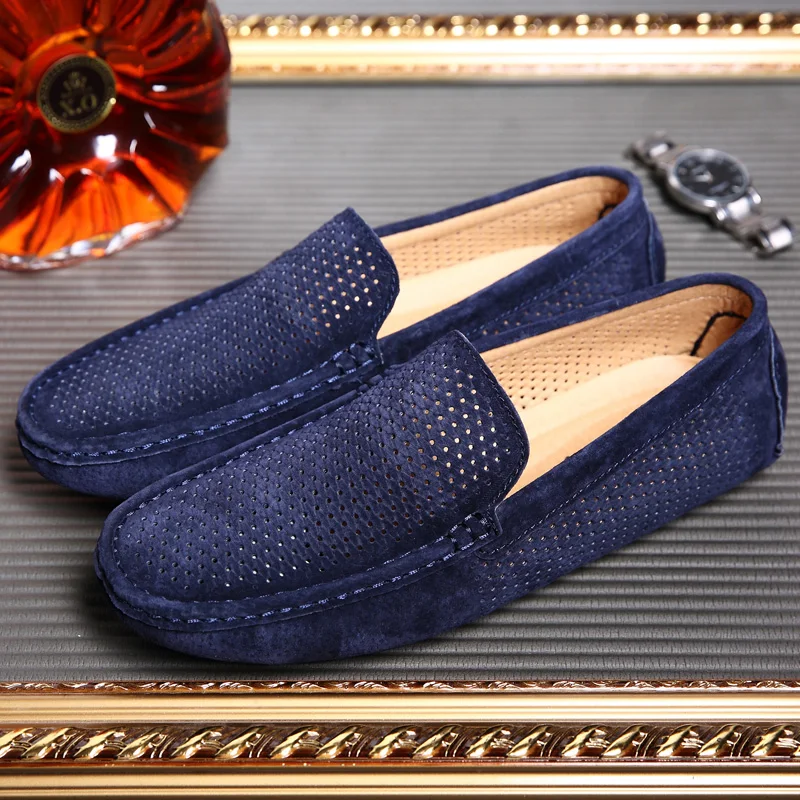 New Loafer for Men Suede Men's Shoes Casual Flats Mens Loafers Luxury Moccasins Breathable Summer Driving Shoes
New Loafer for Men Suede Men's Shoes Casual Flats Mens Loafers Luxury Moccasins Breathable Summer Driving Shoes