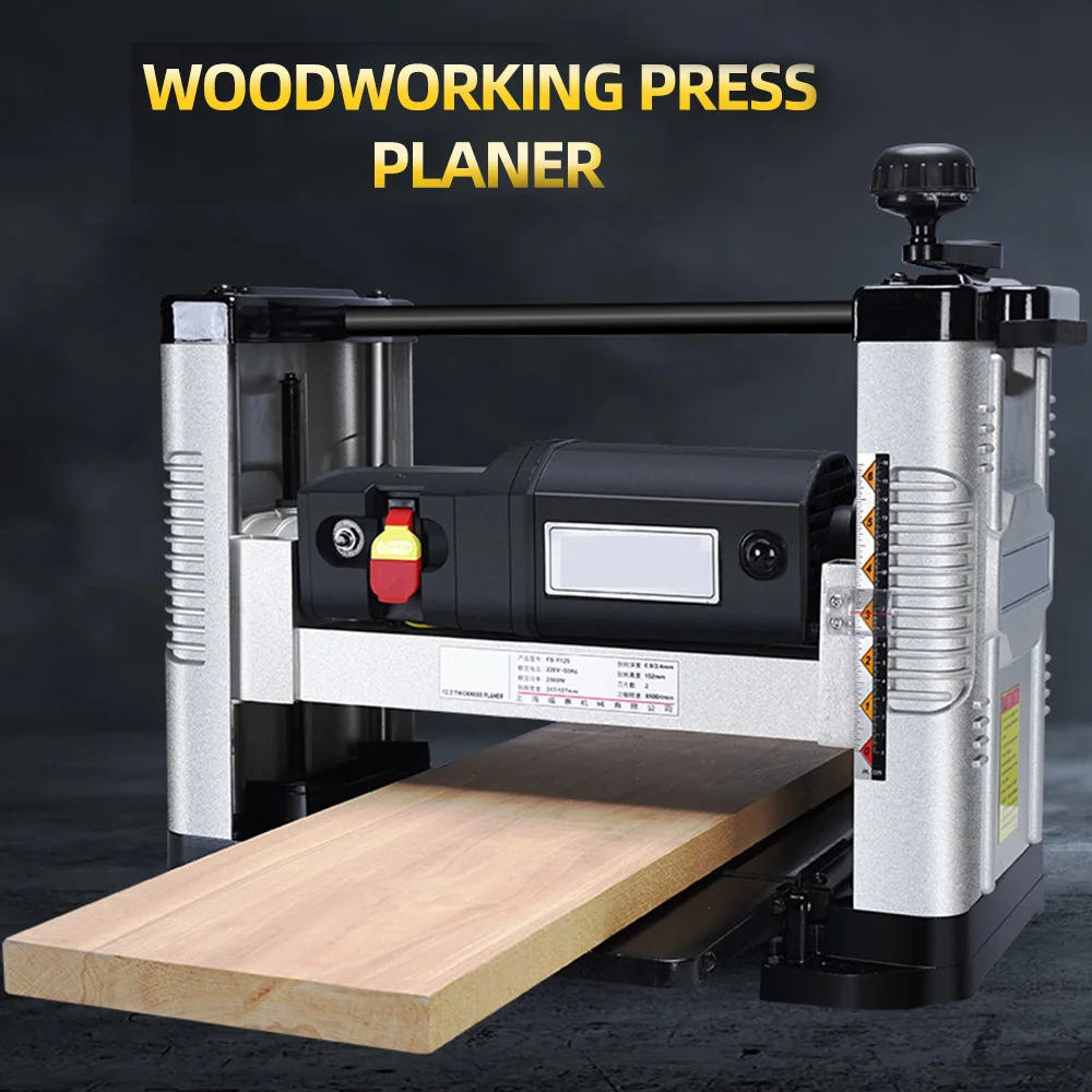 2kw 317mm Woodworking Thicknesser Desktop Planing Tools Small Wood Thickness Planer Automatic Planing Machine
2kw 317mm Woodworking Thicknesser Desktop Planing Tools Small Wood Thickness Planer Automatic Planing Machine