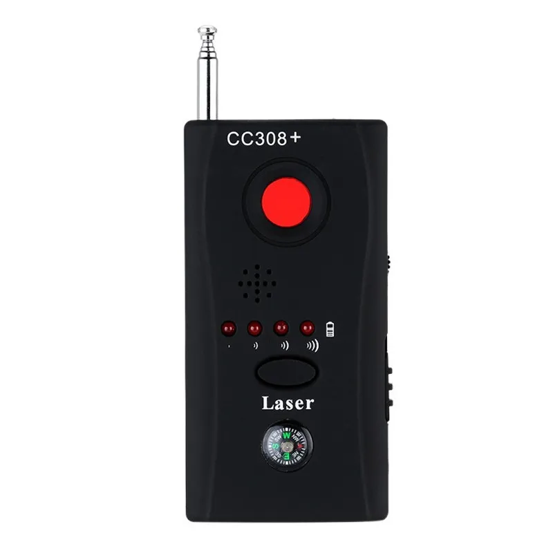 

Wireless Camera Lens Signal Detector Radio Wave Signal Detect Full Range GSM Device Finder FNR Full-frequency Detector