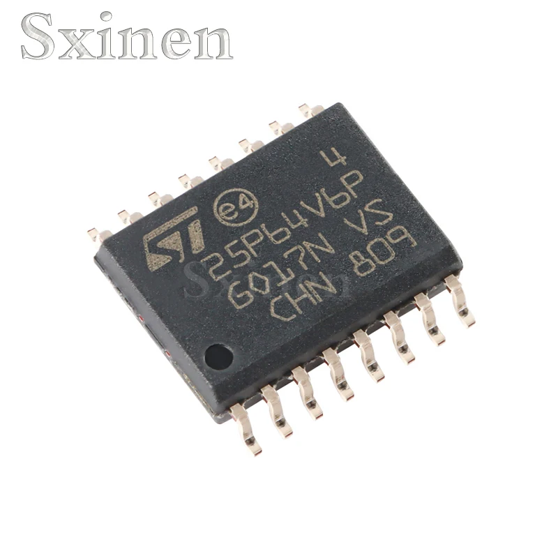 

10PCS/LOT M25P64-VMF6TP SOIC-16 64Mb Serial Flash Embedded Memory Chip