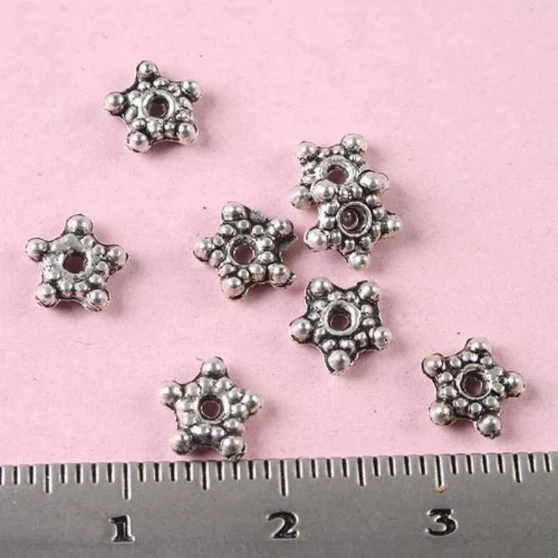 100pcs 6.6mm Tibetan Silver Studded Star Charms Finding H1788 Jewelry Making Supplies
100pcs 6.6mm Tibetan Silver Studded Star Charms Finding H1788 Jewelry Making Supplies