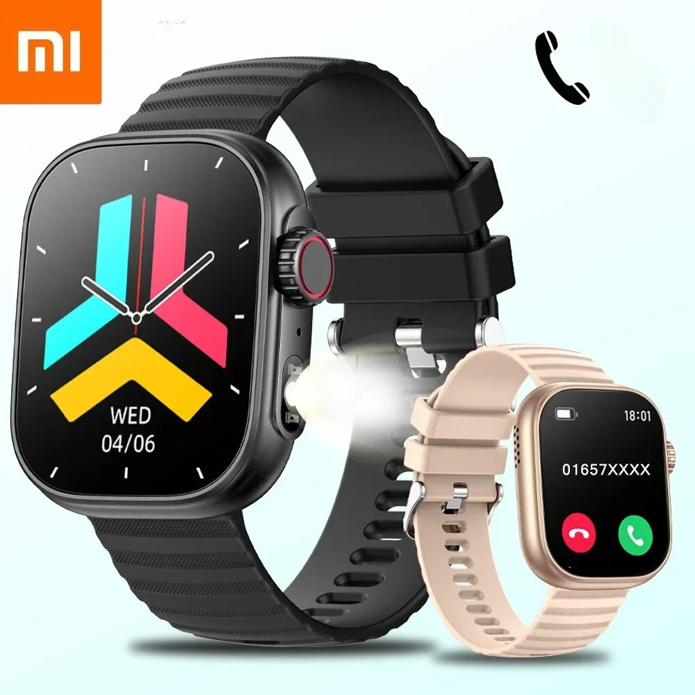 Xiaomi Smart Watch Men Women LED Flashlight 100+ Sport Modes Fitness Tracker Body Temperature 2.01” Screen Smartwatch Men Wome
Xiaomi Smart Watch Men Women LED Flashlight 100+ Sport Modes Fitness Tracker Body Temperature 2.01” Screen Smartwatch Men Wome