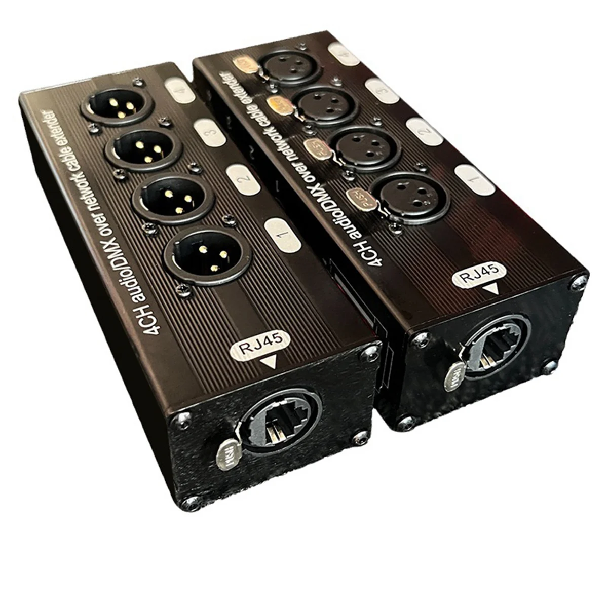 

1 шт. 4-канальный 3-контактный удлинитель XLR аудио и DMX по сети, удлинитель сигнала сети DMX512, штекер