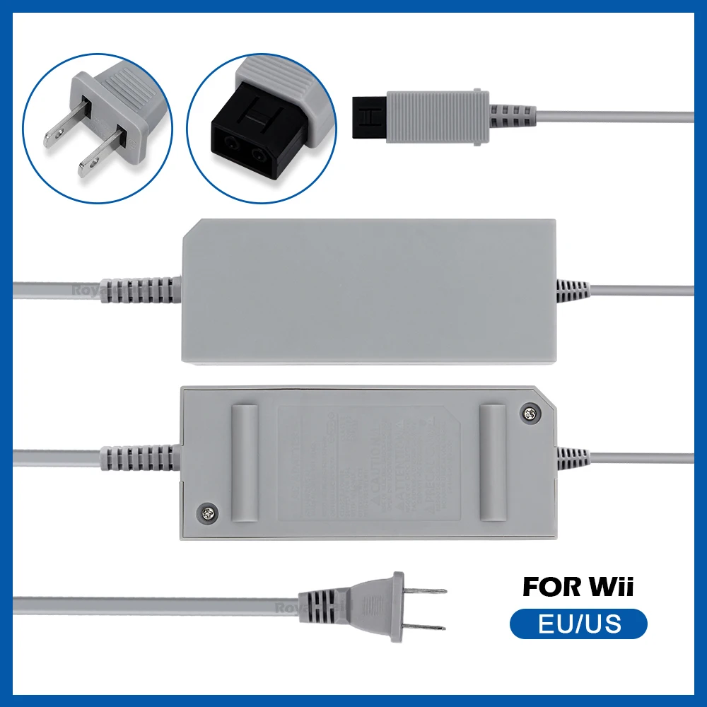 NEW For Wii Game Console AC Adapter 100-240V 12V 3.7A Home Wall Power Supply AC Charger Adapter EU US Plug High Quality NEW For Wii Game Console AC Adapter 100-240V 12V 3.7A Home Wall Power Supply AC Charger Adapter EU US Plug High Quality