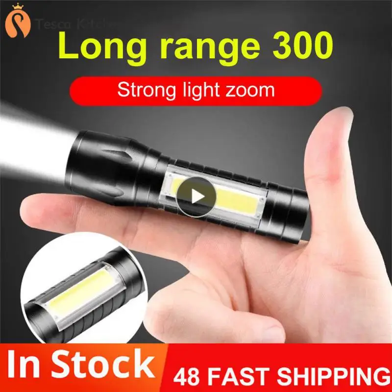 1PCS Powerful LED Flashlight Rechargeable USB 18650 Waterproof Zoom Fishing Hunting 100000 Lumens Tactical Flashlight LED
1PCS Powerful LED Flashlight Rechargeable USB 18650 Waterproof Zoom Fishing Hunting 100000 Lumens Tactical Flashlight LED