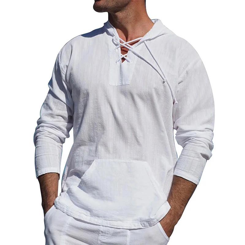 Men Pullover Sweatshirts Solid Color Long Sleeve Cotton Hooded Hoodie with Pockets Fall Casual Tracksuit Tops Streetwear Daily
Men Pullover Sweatshirts Solid Color Long Sleeve Cotton Hooded Hoodie with Pockets Fall Casual Tracksuit Tops Streetwear Daily