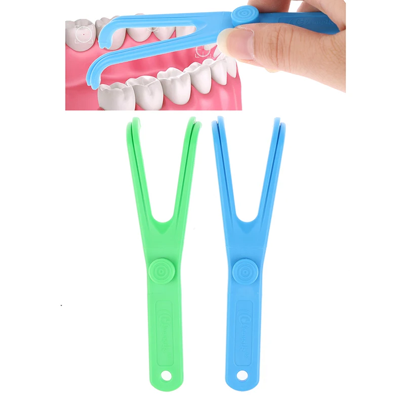 1Pc Floss Holder Flosser Teeth Cleaning Picks Handle Replaceable Pick Reusable Stick Tool Threader Braces Sticks
1Pc Floss Holder Flosser Teeth Cleaning Picks Handle Replaceable Pick Reusable Stick Tool Threader Braces Sticks