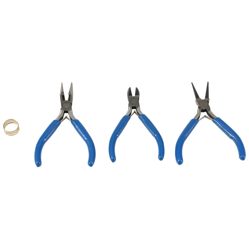 

3 Piece Jewelry Pliers,Mini Pliers,DIY Pliers, Pliers For Jewelry Beading Repair Making, Jewelry Tools Kit,Wire Cutters