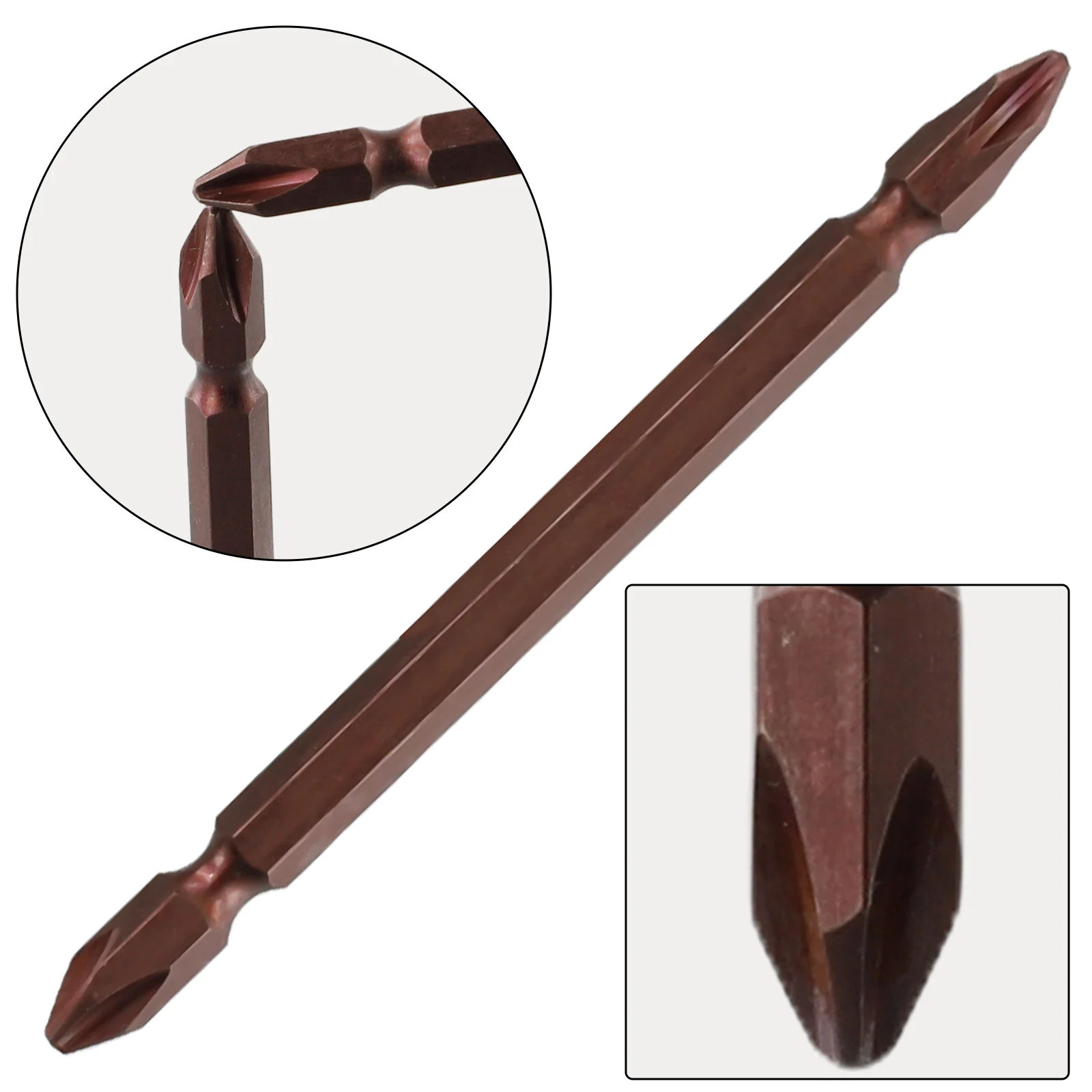 Screwdriver Bits Reliable 10pc Alloy Steel Electric Screwdriver Bit Set PH2 Double Head Drill Bit 100mm Length
Screwdriver Bits Reliable 10pc Alloy Steel Electric Screwdriver Bit Set PH2 Double Head Drill Bit 100mm Length