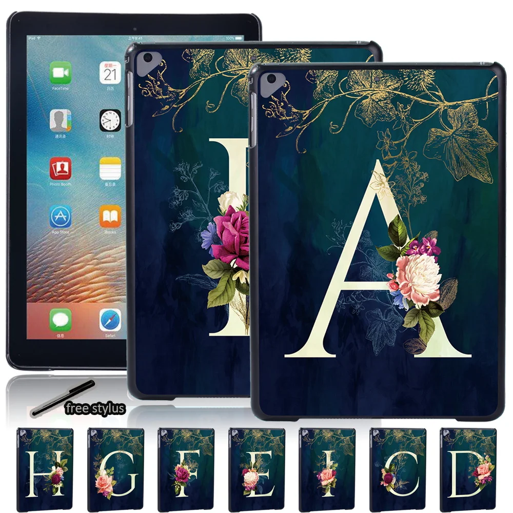 Tablet Hard Shell Case for Apple IPad Air 3 10.5"(2019)/iPad Air 1 2 4 2020 10.9"/Air 5 Slim Cover with Flower 26 Letter Pattern
Tablet Hard Shell Case for Apple IPad Air 3 10.5"(2019)/iPad Air 1 2 4 2020 10.9"/Air 5 Slim Cover with Flower 26 Letter Pattern