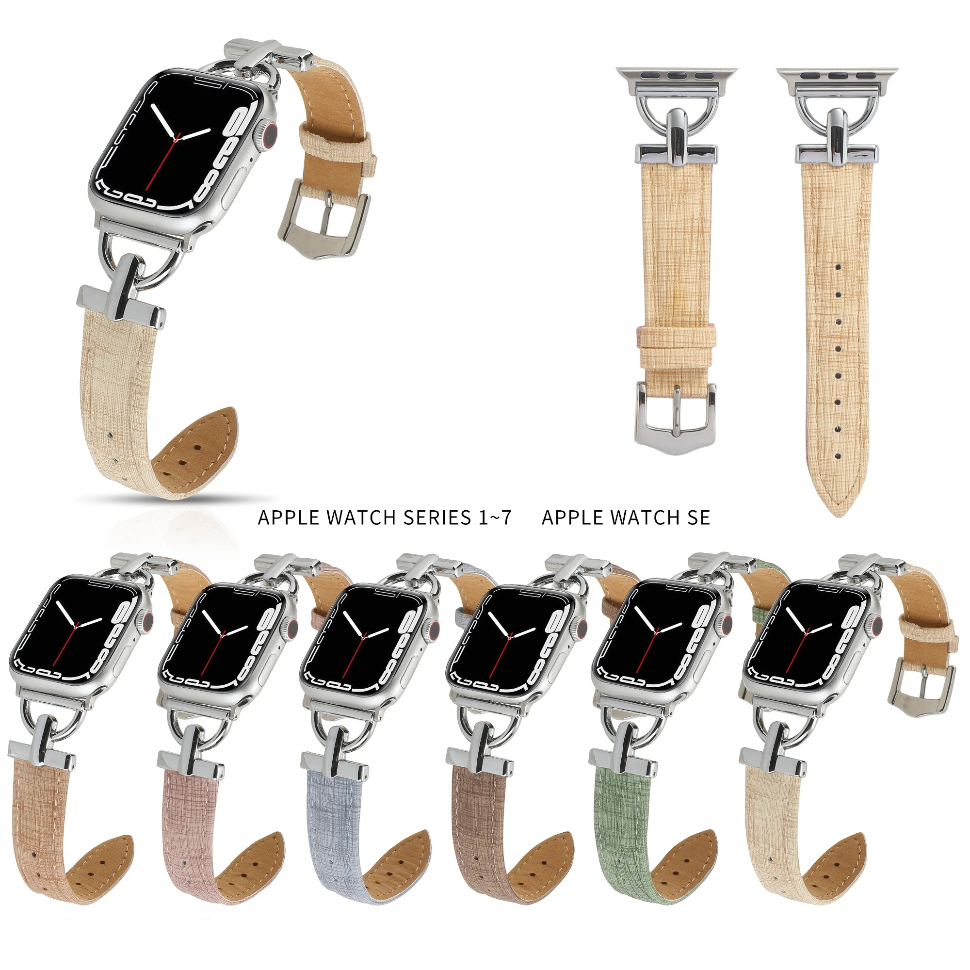 Leather+Metal Strap For Apple Watch 49mm 45mm 41mm 44mm 42mm 40mm Classic Tree Pattern Bracelet Belt iWatch Ultra 8 7 6 5 4 3 SE 
Leather+Metal Strap For Apple Watch 49mm 45mm 41mm 44mm 42mm 40mm Classic Tree Pattern Bracelet Belt iWatch Ultra 8 7 6 5 4 3 SE