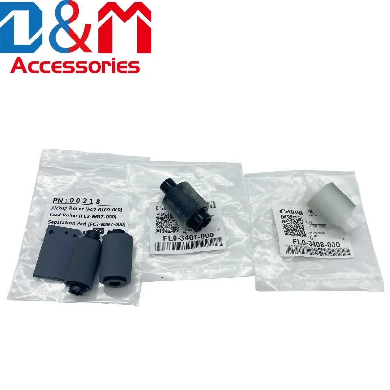 1Set Compatible New ADF Pickup Roller FC7-6187 FC2-6637 FC7-6297 FL0-3407 FL0-3408 For Canon iR1435/1435i/1435iF/1435P
1Set Compatible New ADF Pickup Roller FC7-6187 FC2-6637 FC7-6297 FL0-3407 FL0-3408 For Canon iR1435/1435i/1435iF/1435P
