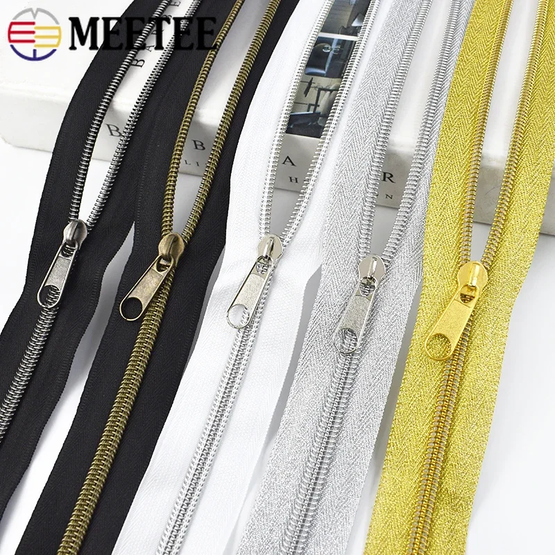 2/3/5M Meetee 5# Nylon Zipper with Zippers Sliders Puller Bag Zips for Sewing Garment Pocket Zip Head Repair Kit DIY Accessories
2/3/5M Meetee 5# Nylon Zipper with Zippers Sliders Puller Bag Zips for Sewing Garment Pocket Zip Head Repair Kit DIY Accessories