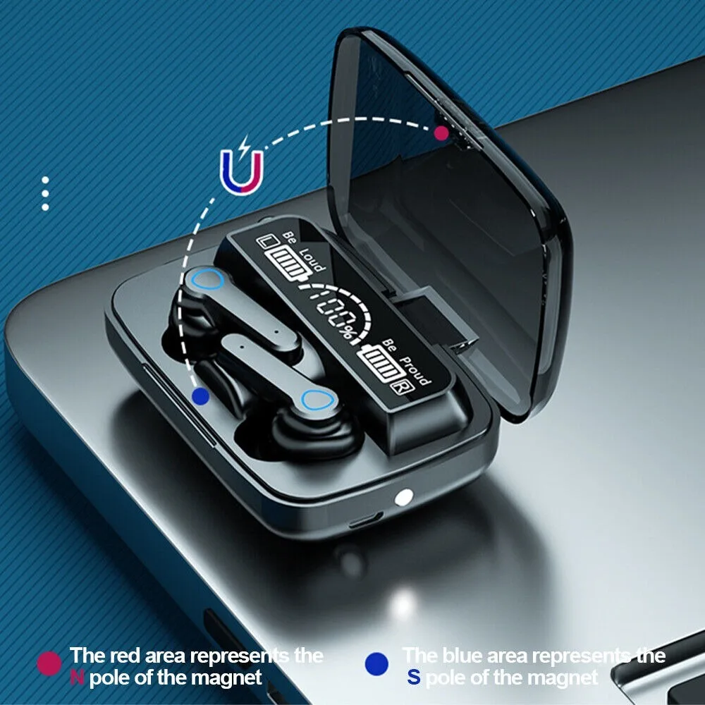 Led Display Screen M19 Wireless Headphones Comes With A Flashlight Can Charge Mobile Phones Mini Earbuds Headphone Tws
Led Display Screen M19 Wireless Headphones Comes With A Flashlight Can Charge Mobile Phones Mini Earbuds Headphone Tws