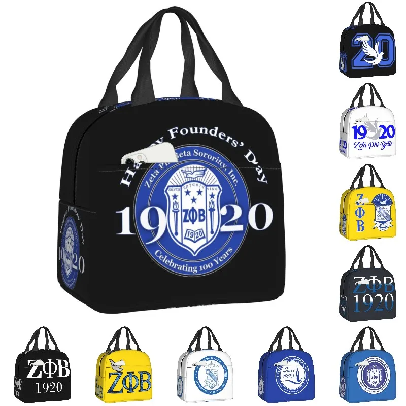 Zeta Phi Beta Insulated Lunch Bag for Women Resuable Thermal Cooler Food Lunch Box Kids School Children Picnic Container Tote
Zeta Phi Beta Insulated Lunch Bag for Women Resuable Thermal Cooler Food Lunch Box Kids School Children Picnic Container Tote
