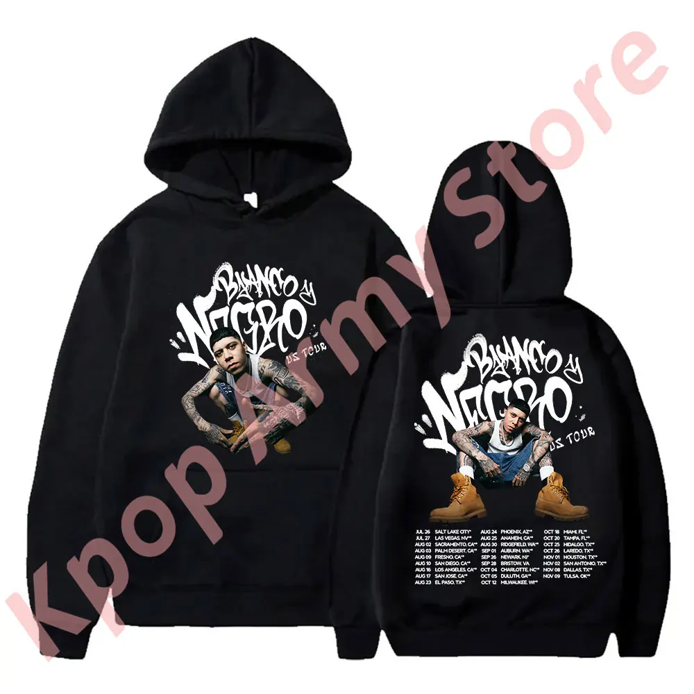 Толстовки с капюшоном Santa Fe Klan Blanco y Black Tour Merch зимние женские и мужские модные повседневные женские
Толстовки с капюшоном Santa Fe Klan Blanco y Black Tour Merch зимние женские и мужские модные повседневные женские