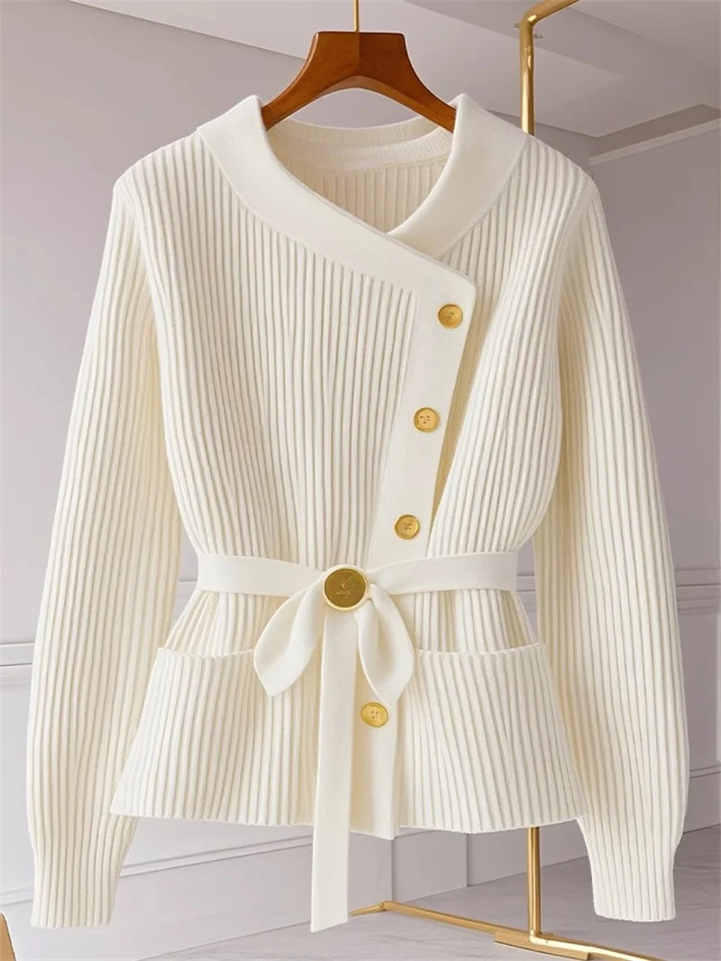 Fashion Round Neck Autumn New Women Cardigan Sweater High Quality Chic Long Sleeve Casual Knitwear Female Bottoming Shirts Tops Fashion Round Neck Autumn New Women Cardigan Sweater High Quality Chic Long Sleeve Casual Knitwear Female Bottoming Shirts Tops