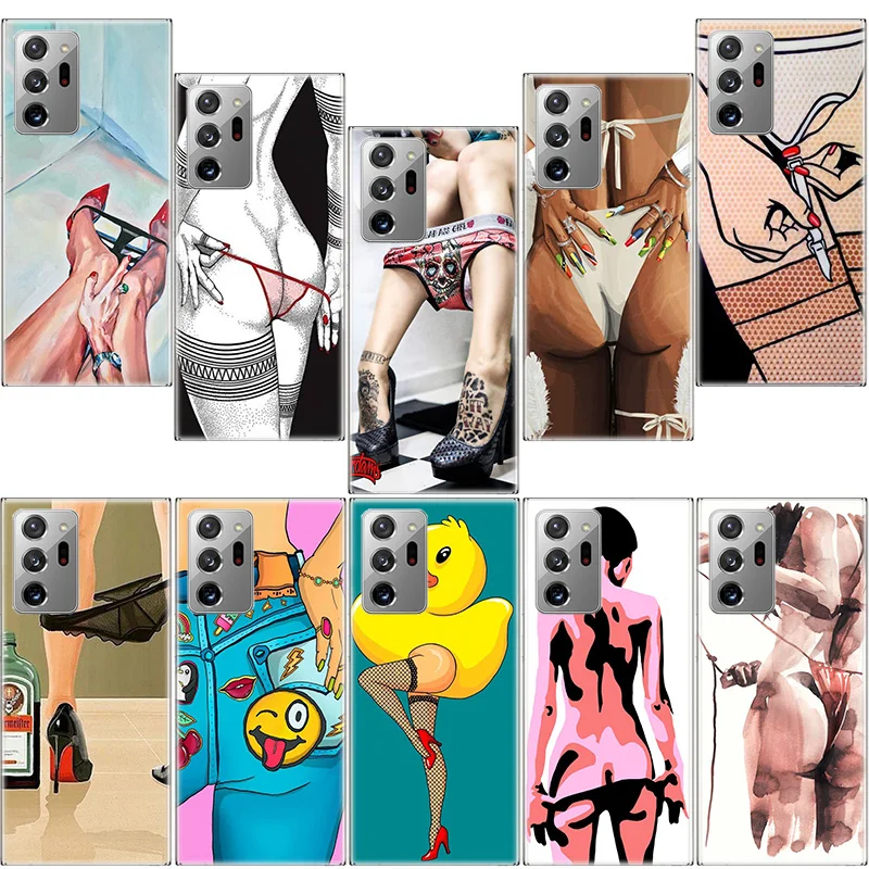 

Hot Girls Sexy Underwear Phone Case For Samsung S21 FE S20 Plus Galaxy S23 S22 Ultra S10 Lite 2020 S9 S8 S7 S6 Edge Shell