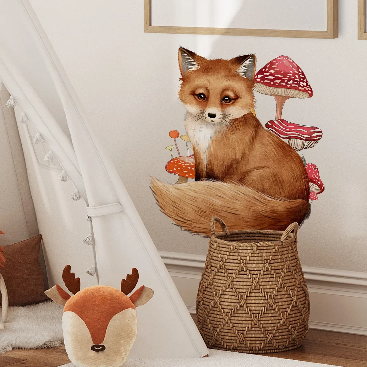 Реалистичные акварельные животные, лисы, грибы, наклейки на стену, детская комната, холодильник, спальня, фотообои
Реалистичные акварельные животные, лисы, грибы, наклейки на стену, детская комната, холодильник, спальня, фотообои