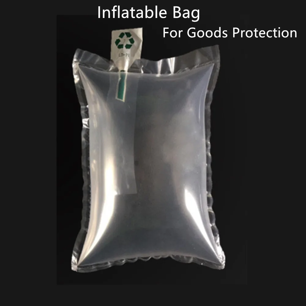 

20*25cms100pcs Inflatable Air Packaging Buffer Plastic Bags - Clear Pack Cushion Blocking Wrap Pouch Air-cushions Goods Protect