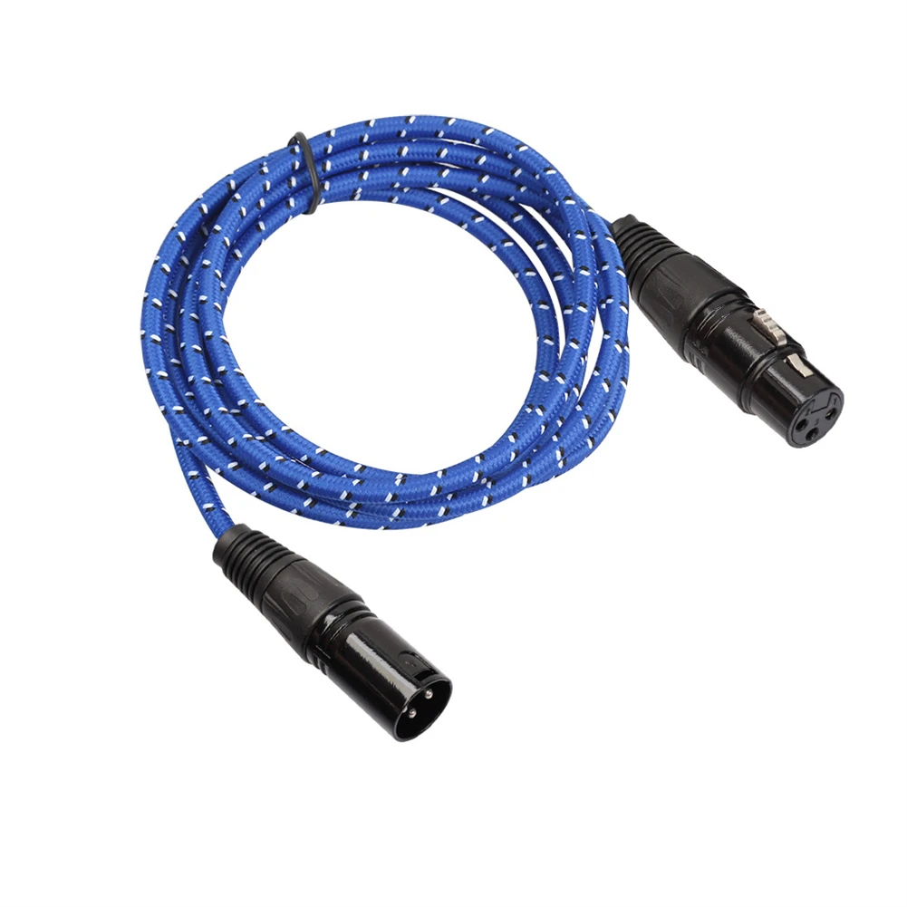 Microphone Cable Audio Cord .Braided 3 Pin XLR Male. 300cm / 10FT Nylon Braided To Female Microphone. 10FT 300CM
Microphone Cable Audio Cord .Braided 3 Pin XLR Male. 300cm / 10FT Nylon Braided To Female Microphone. 10FT 300CM