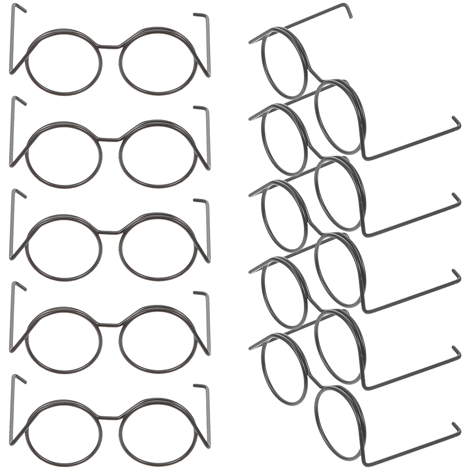 Sewacc Doll Glasses Metal Wire Rim Doll Eyewear Mini Sunglasses Doll Dress Up Eyeglasses Mini Dolls Costume Accessories Black
Sewacc Doll Glasses Metal Wire Rim Doll Eyewear Mini Sunglasses Doll Dress Up Eyeglasses Mini Dolls Costume Accessories Black