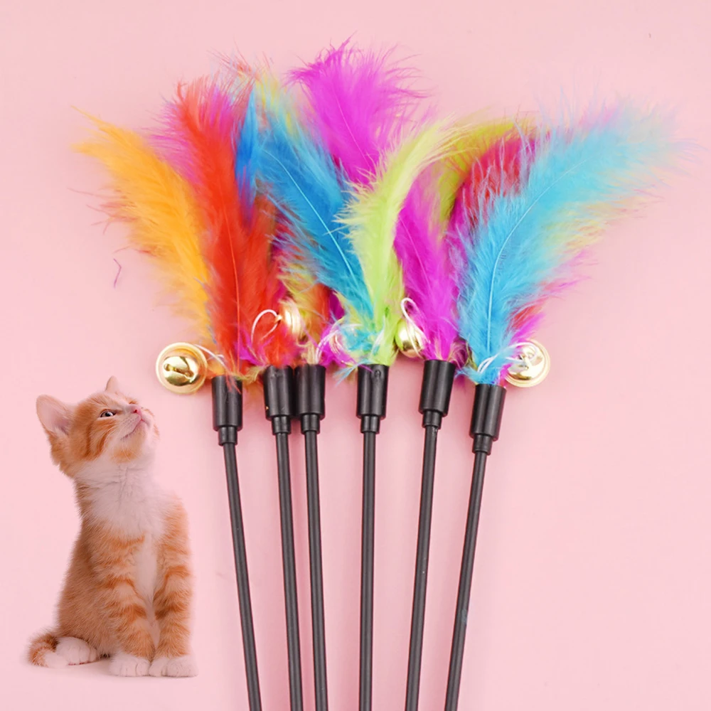 4PCS 50CM interactive Cat Toy Funny Feather Wand Suction Cup Ball Feathers Replacements with Bell for Kitten Playing Teaser Toy
4PCS 50CM interactive Cat Toy Funny Feather Wand Suction Cup Ball Feathers Replacements with Bell for Kitten Playing Teaser Toy