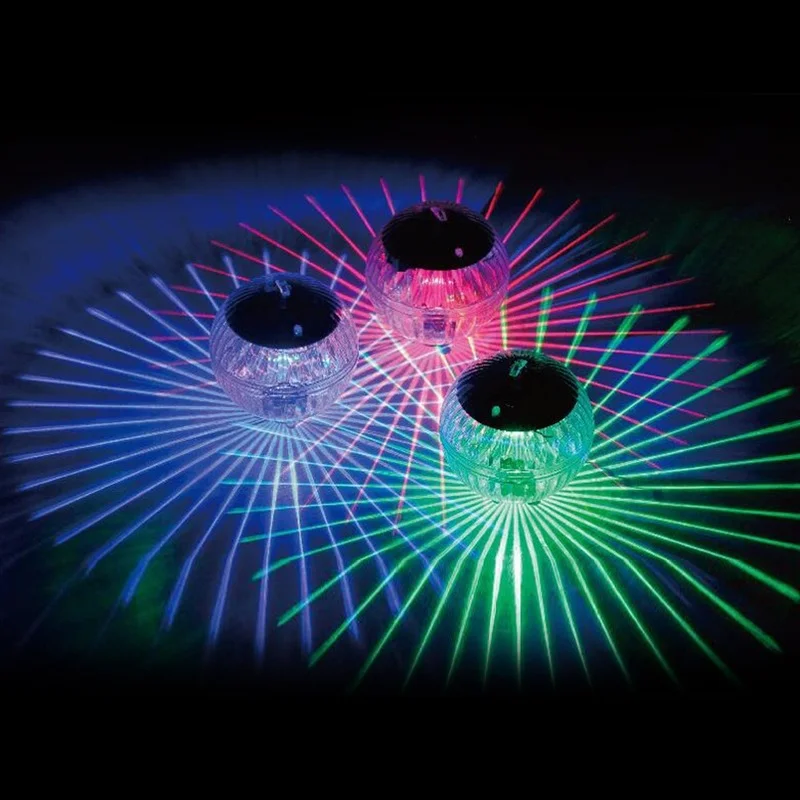 Solar Underwater Light Swimming Pool Light Waterproof 7 Color RGB Changing LED Floating Lights Solar Powered Fishing Pond Light
Solar Underwater Light Swimming Pool Light Waterproof 7 Color RGB Changing LED Floating Lights Solar Powered Fishing Pond Light