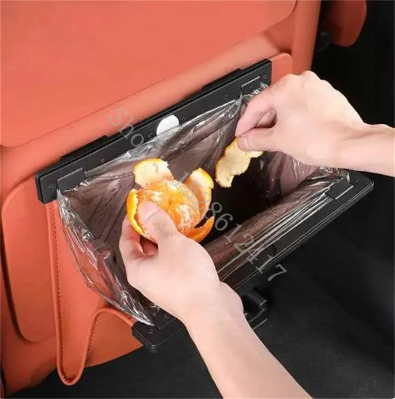 

Для Li Lixiang L7 L8 L9 2022 2023 Автомобильный задний мешок для мусора внутренний подвесной чехол на спинку кресла аксессуары для хранения