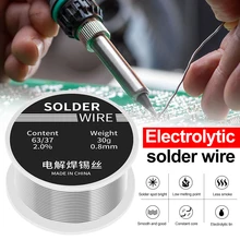 0.8 mm Solder Wire High Purity Rosin Welding Wire Roll with Low Melting Point for Electrical Soldering DIY Electronics 2% Flux
0.8 mm Solder Wire High Purity Rosin Welding Wire Roll with Low Melting Point for Electrical Soldering DIY Electronics 2% Flux