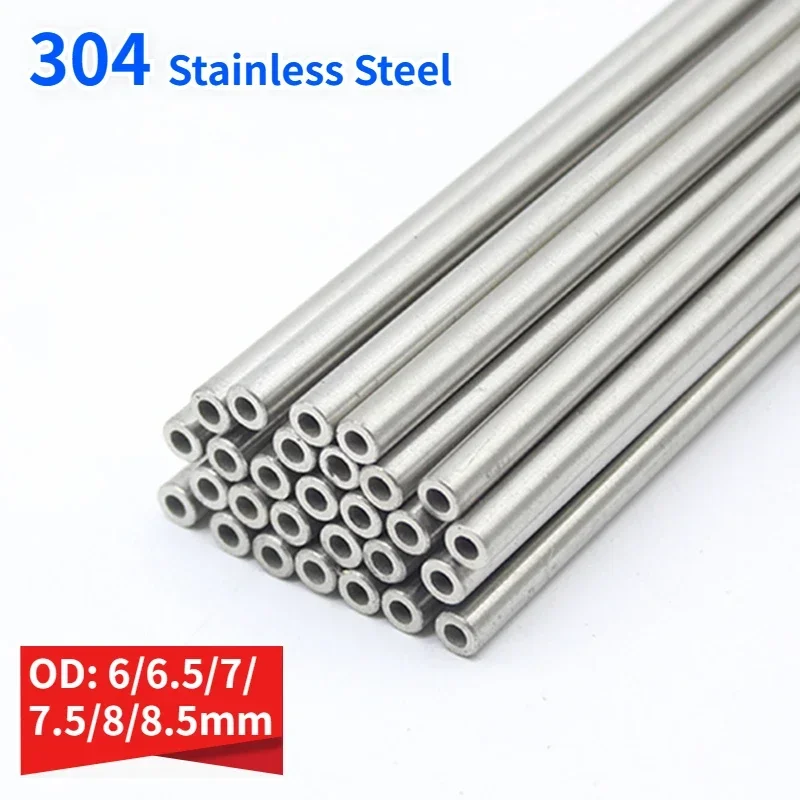 2Pcs Length 500mm 304 Stainless Steel Capillary Tube OD 6/6.5/7/7.5/8/8.5mm Pipe Wall Thick 0.2/0.3/0.5/1/1.5/2mm
2Pcs Length 500mm 304 Stainless Steel Capillary Tube OD 6/6.5/7/7.5/8/8.5mm Pipe Wall Thick 0.2/0.3/0.5/1/1.5/2mm
