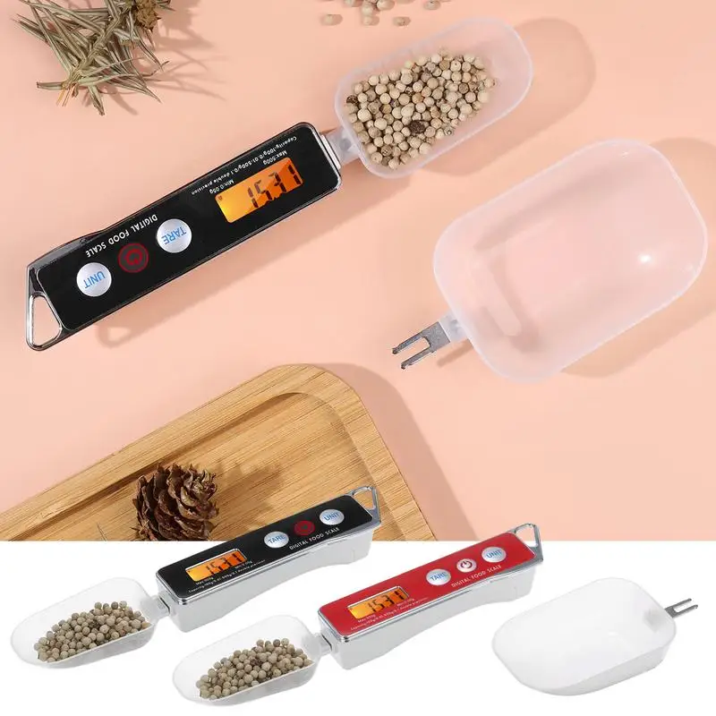 

Electric Gram Measuring Spoons Multi Function Food Scale Spoon with Accurate Display for Coffee Beans Milk Flour Condiment