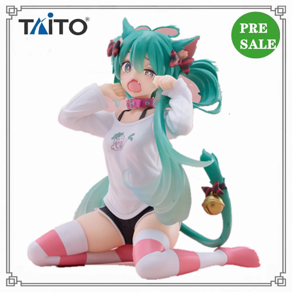 Оригинальная аниме TAITO Hatsune Miku настольная Милая кошка Ver. ПВХ экшн-фигурка игрушки для детей 13 см фотомодель
Оригинальная аниме TAITO Hatsune Miku настольная Милая кошка Ver. ПВХ экшн-фигурка игрушки для детей 13 см фотомодель
