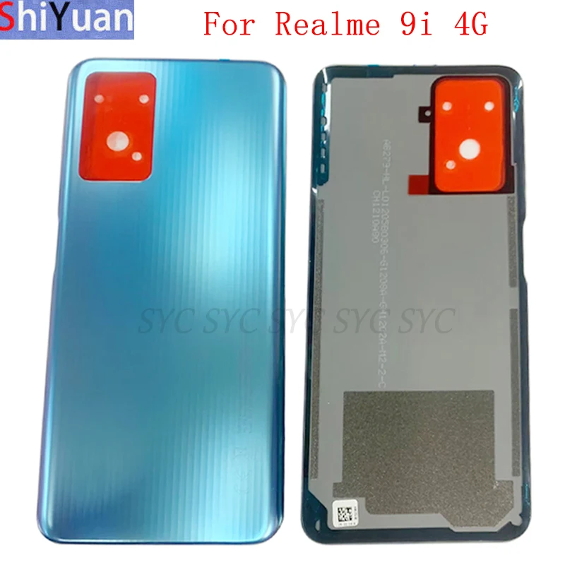 

Back Battery Cover Rear Door Panel Housing Case For Realme 9i 4G Battery Cover with Logo Replacement Parts