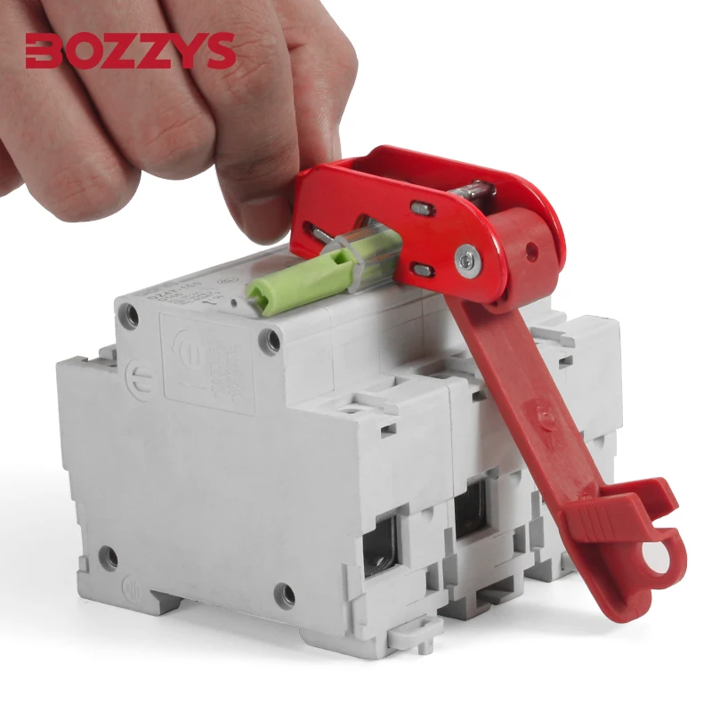 

BOZZYS Multifunctional Grip Tight Circuit Breaker Lockout for Handle≤12mm or 120-240v Small and Medium Size Breaker BD-D17