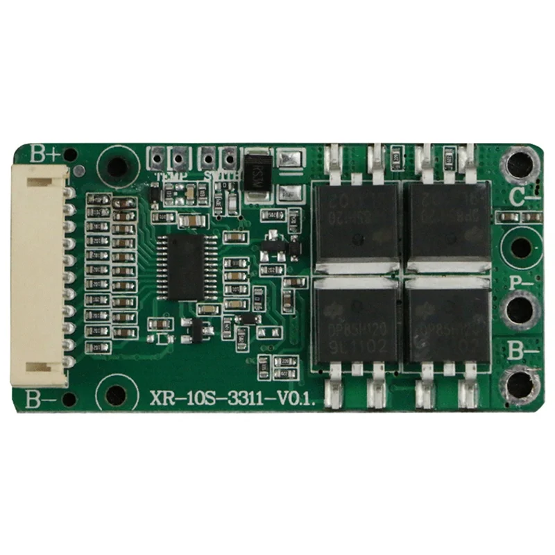 BMS 10S 36V 15A 18650 Li-Ion Lithium Battery Charge Protection Board PCB PCM Common Port for Escooter E-Bike Charging
BMS 10S 36V 15A 18650 Li-Ion Lithium Battery Charge Protection Board PCB PCM Common Port for Escooter E-Bike Charging