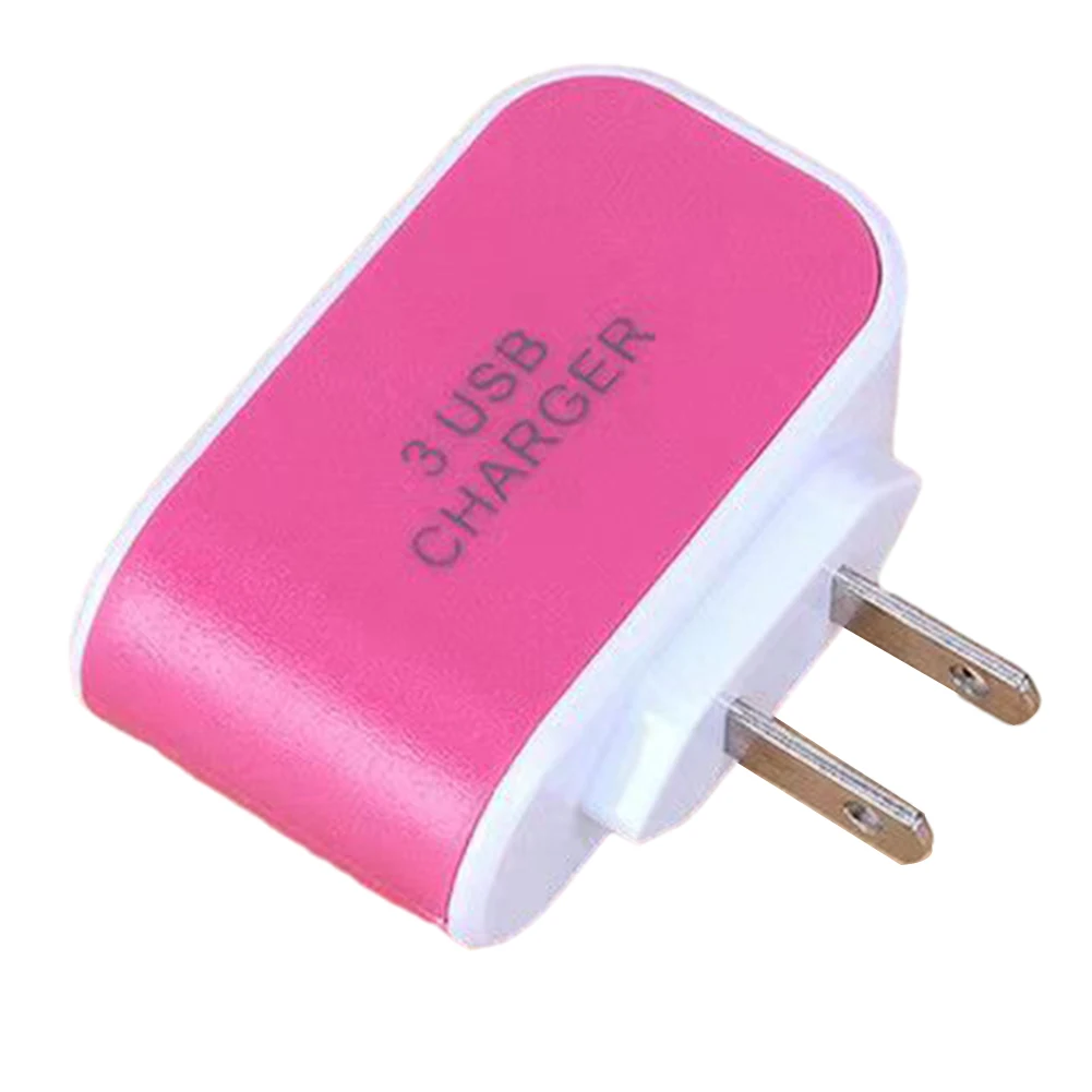 USB Charger Fast Charge Charger 3 Port USB Wall Travel Charger Adapter For Mobile Phones Charging With Indicator
USB Charger Fast Charge Charger 3 Port USB Wall Travel Charger Adapter For Mobile Phones Charging With Indicator