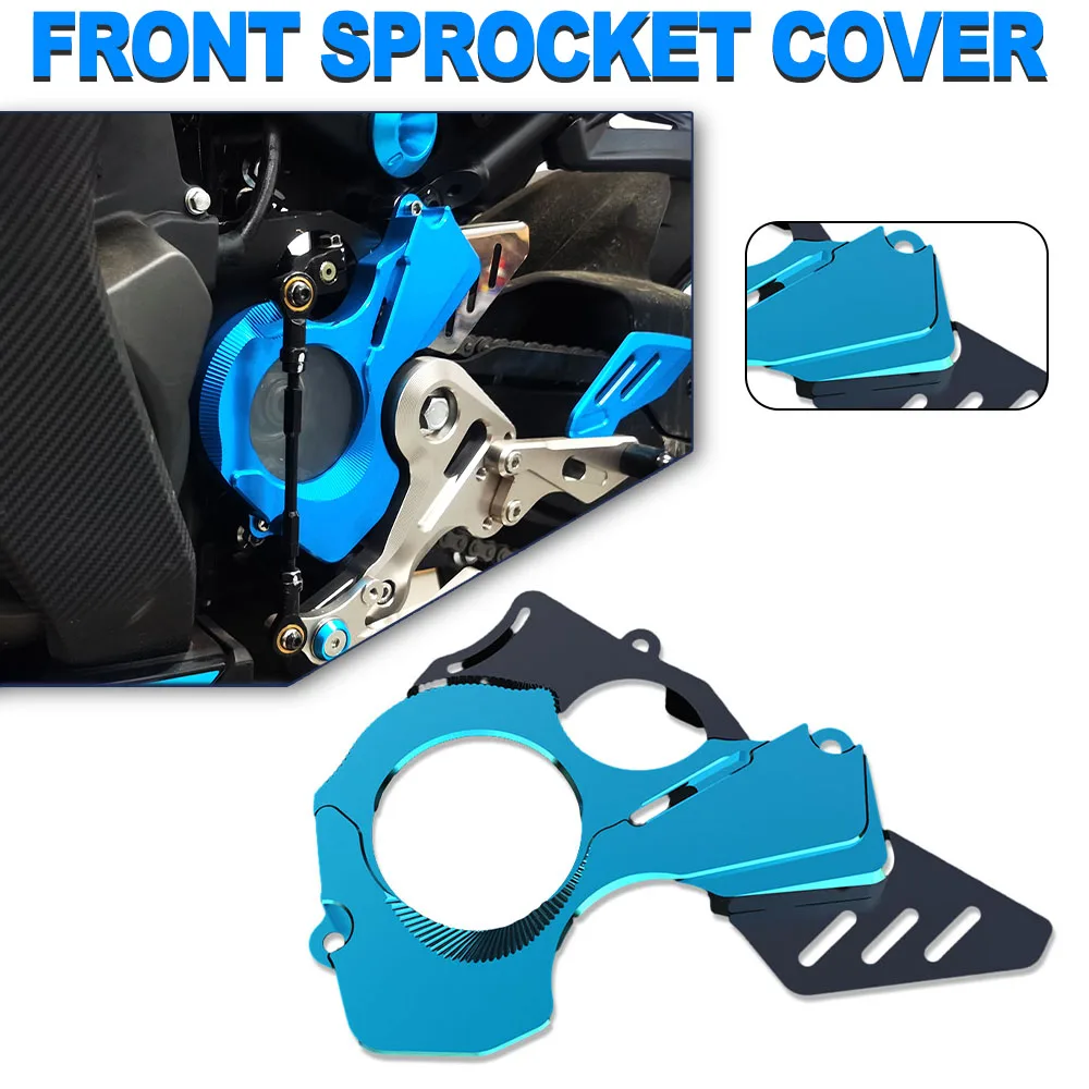 

450SS 450 SR Motorcycle Accessories CNC Aluminium Front Sprocket Chain Cover Protection Guard For CFMOTO CF 450SR 2022 2023 2024
