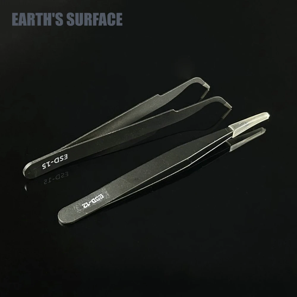 ES-3D Printer Parts ESD-15 /ESD-12 Stainless Steel Tweezers Precision Repair Tool Soldering Station Assist For 3D Printer Part
ES-3D Printer Parts ESD-15 /ESD-12 Stainless Steel Tweezers Precision Repair Tool Soldering Station Assist For 3D Printer Part
