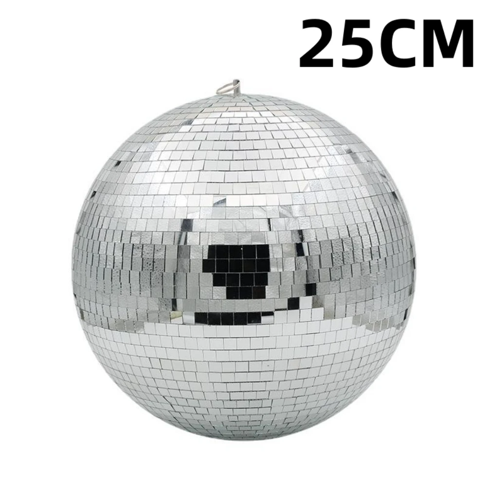 

10In Mirror Glass Disco Ball Perfect For Creating A Dazzling Lighting Effect In DJ Dance Home Party Bands Club Stage Lighting