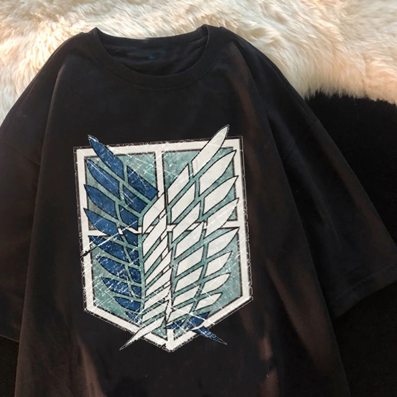 Vintage Anime T-shirt BlacK Women Tshirt Titan On Attack T shirt Harajuku Funny Cartoon Graphic Kawaii Goth Clothes Tees Unisex
Vintage Anime T-shirt BlacK Women Tshirt Titan On Attack T shirt Harajuku Funny Cartoon Graphic Kawaii Goth Clothes Tees Unisex